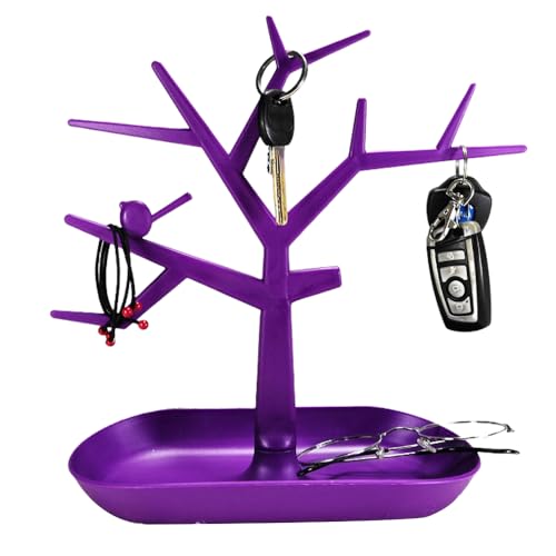 Tabletop Key Holder Stand Tree Key Rack