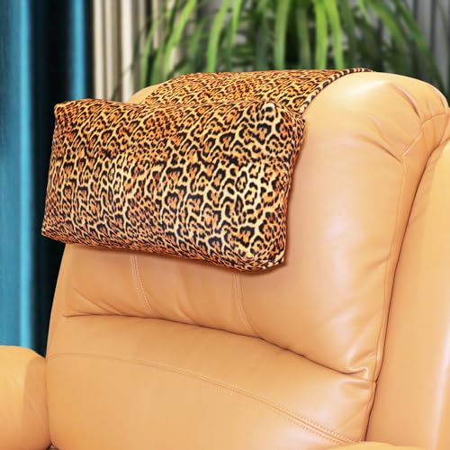 Neck Pillow for Recliner Head Pillow Adjustable Plush Pillow Neck Roll Non Slip Fleece Couch Neck Head Support Pillow for Travel Home Recliner Sofa Armchair