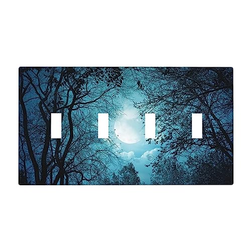 Outlet Covers Purple Rose Flower Rustic Wood Plank 1 Gang Duplex Light Switch Cover Plate Decorative Wall Plates Electrical Switchplate Receptacle Cover for Farmhouse Bathroom Decor