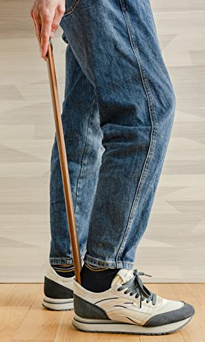 Long Handle Wooden Shoehorns