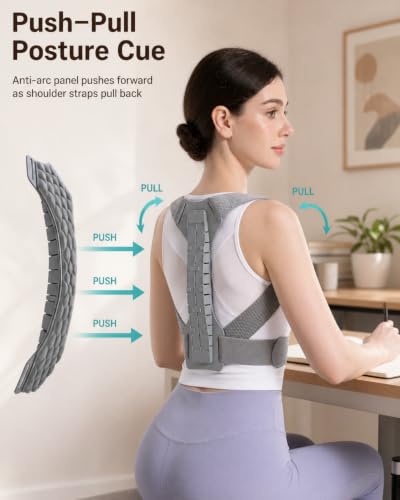 Upper Back Brace Posture Corrector for Women