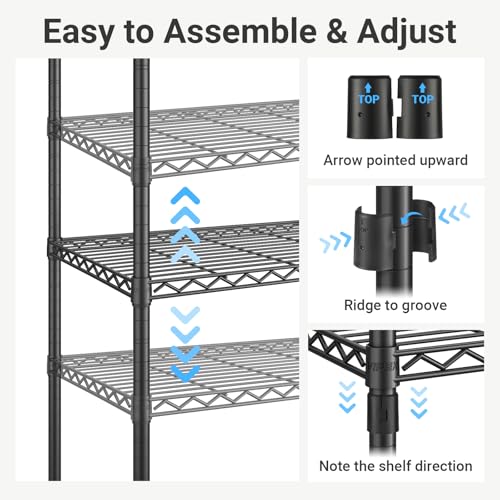 R3 Rolling Clothes Rack Heavy Duty Portable Closet for Hanging Cloth