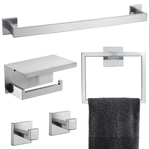 5 Pieces New Bathroom Towel Bar Set 23.6