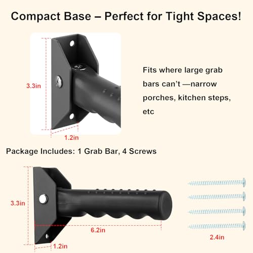 Doorway Assist Handle Flip Up Grab Bar for Seniors & Mobility