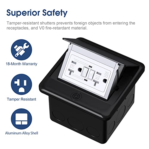 Pop Up Floor Electrical Outlet