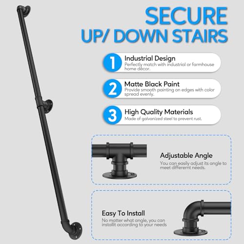 Pipe Stair Handrail