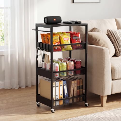 Slim Rolling Utility Cart