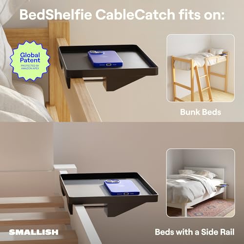 Bedside Shelf for College Dorm Room