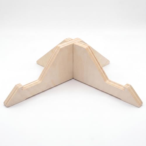 Slackline Balance Board Stand Slackline Board Display Rack Wooden Balance Training Accessories for Adult Gym Fitness Center Yoga Surfing Training