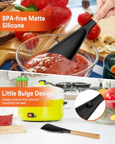 Multifunction Cooking Spoons for Nonstick Cookwares