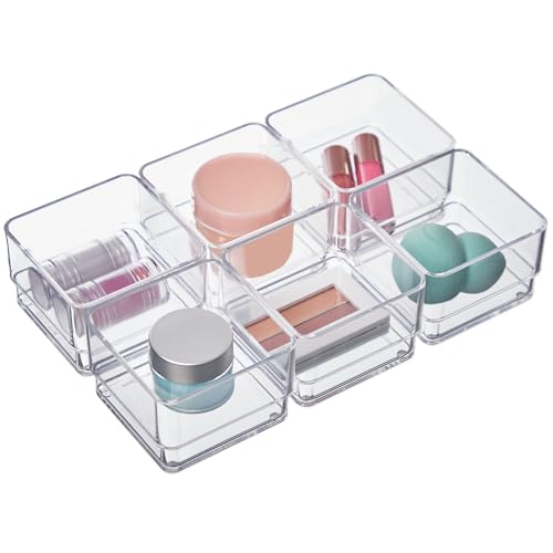 3" Clear Drawer Organizers