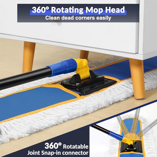 24" Commercial Dust Mop for Floor Cleaning