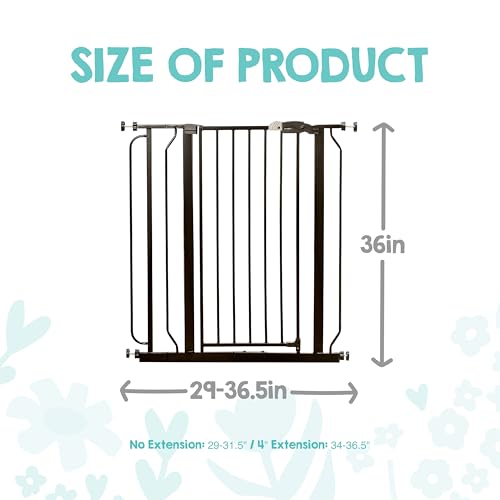 Easy Step Extra Wide Walk Through Baby Gate