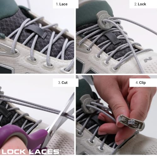 Elastic No Tie Shoelaces for Kids & Adults