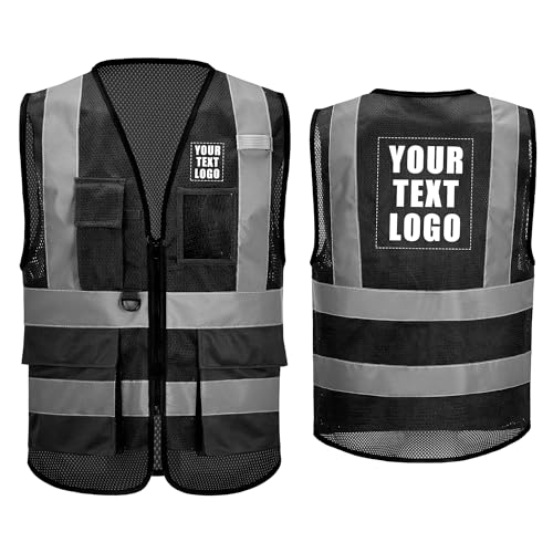 High Vis Safety Vest Reflective Strips