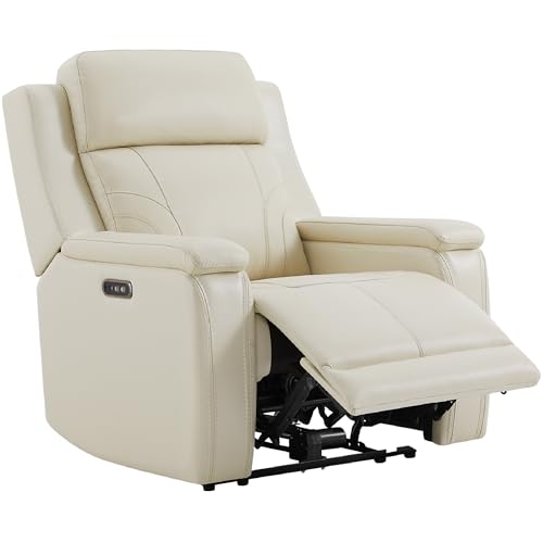 Genuine Leather Power Recliner Chairs