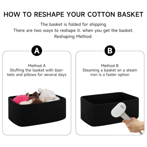 Small Storage Shelf Baskets for Organizing