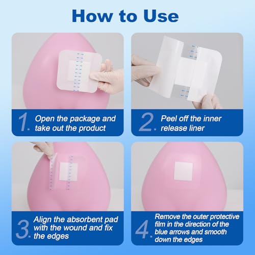 Waterproof Adhesive Bandages with Pad