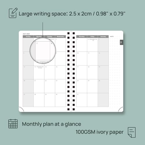 Planner 2025 2026 Weekly Planner Notebook