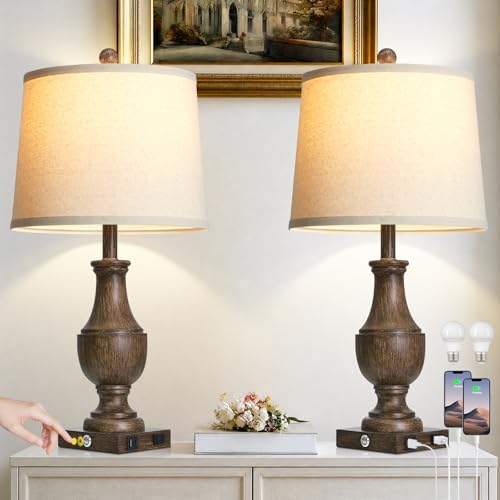 Farmhouse Lamps Set of 2