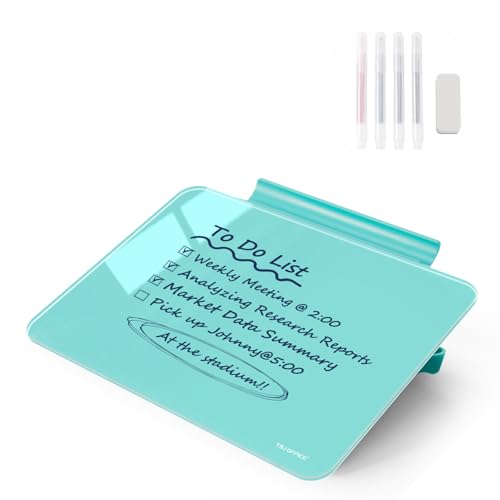 Small Desktop Glass Whiteboard