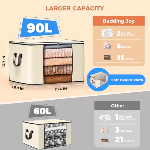 90L Large Storage Bags