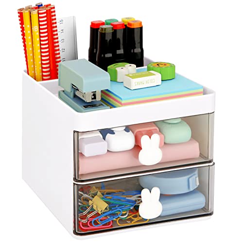 Small Desk Organizer With Drawer