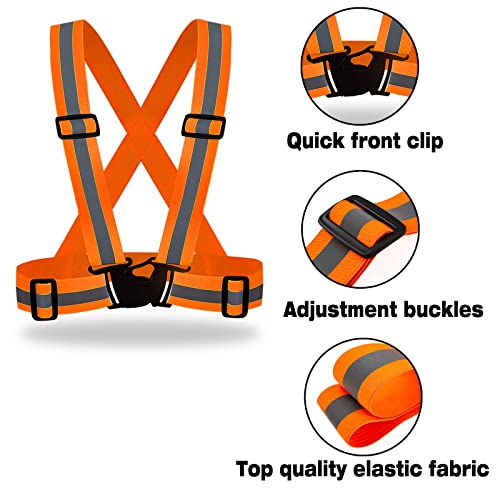 10 Pack Hi Vis Safety Vests