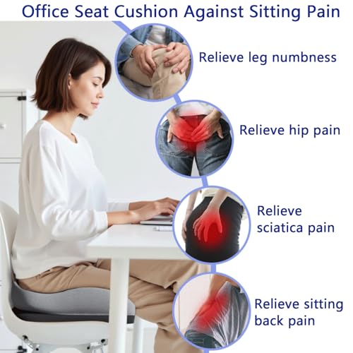 Seat Cushions for Office Chairs Wheelchair Cushion for Long Sitting Back Pain