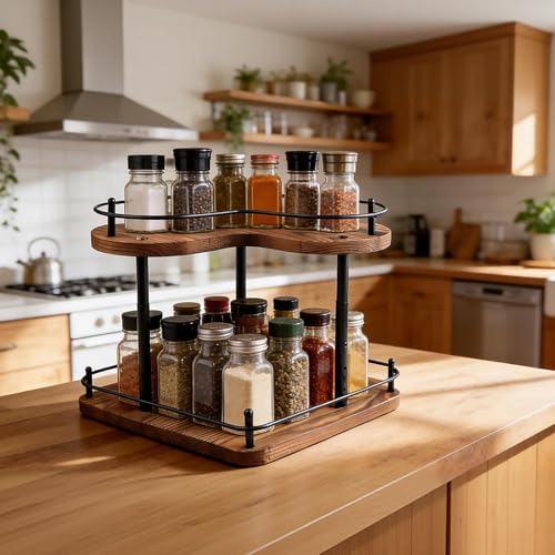 Wooden Spice Rack