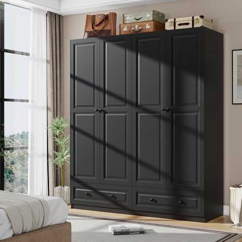 Armoire Wardrobe Closet with Drawers