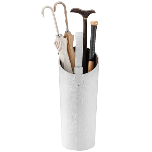 Artificial Leather Tall Umbrella Holer Rack Entryway Indoor for Business