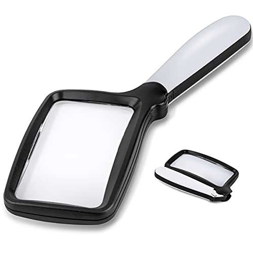 Folding Handheld Magnifying Glass