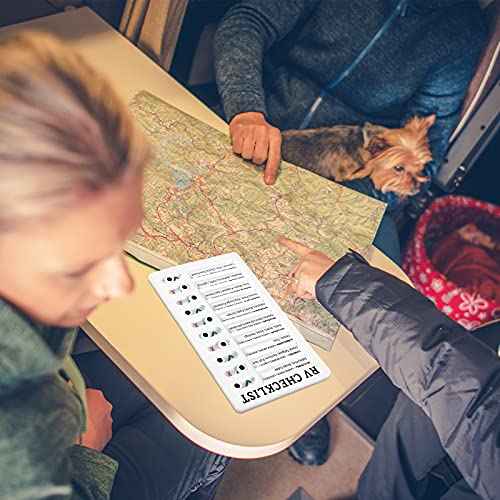 Rv Checklist Board to Do List Boards Plastic Chore Chart Memo Checklist Boards with Slider Portable Daily Affairs Detachable Schedule Planner for Home Office Check Items Accessories