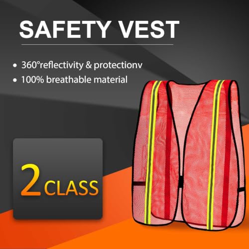 High Visibility Vest Reflective Safety Vest
