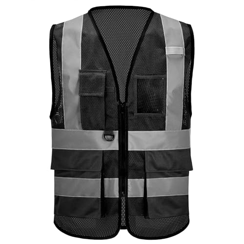 High Vis Safety Vest Reflective Strips