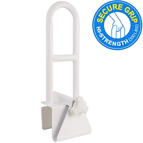 Adjustable Bathtub Safety Rail Shower Grab Bar Handle