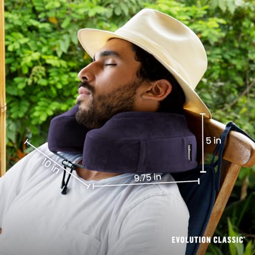 Evolution Classic Memory Foam Travel Neck Pillow