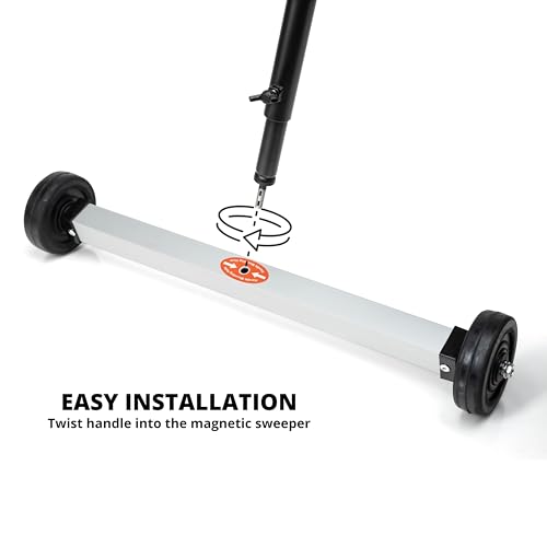 Magnetic Pickup Sweeper with Wheels