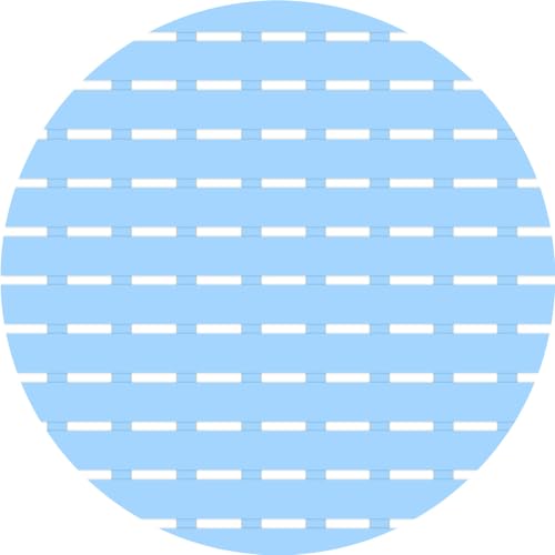 Shower Mat Non Slip Bathtub Mat with Suction Cups and Drain Holes 27.5 x15.7 Inch Bath Mat for Tub & Shower.Easy Dry