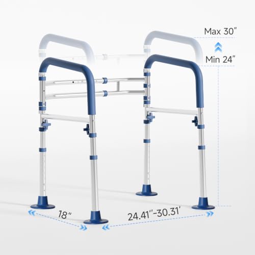 Toilet Safety Rail Height