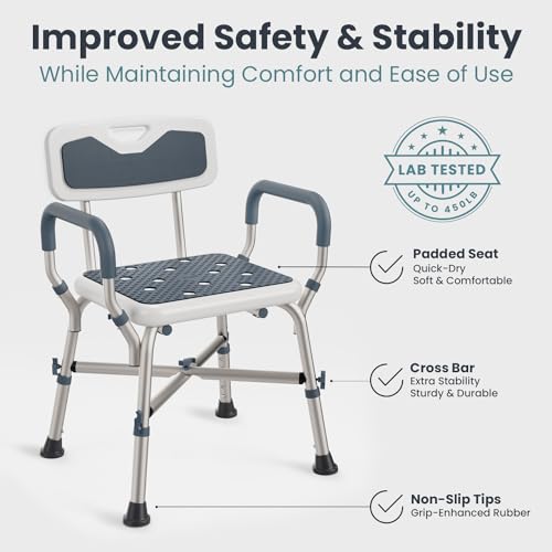 Shower Chair for Elderly and Disabled