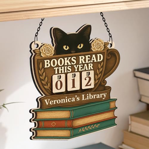 Personalized Books Read This Year Counter
