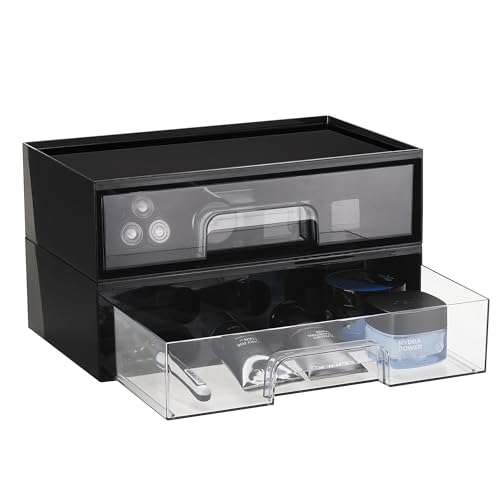 Stackable Storage Drawers Small & Wide & High & Mini