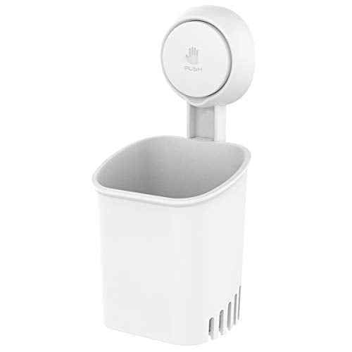 Toothbrush Holder Suction Cup Wall Mounted Drill