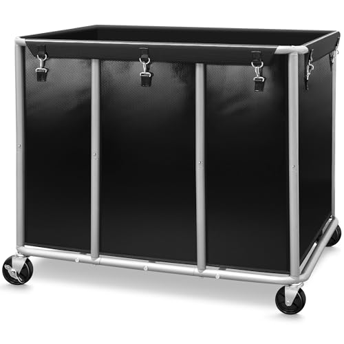 Commercial Laundry Cart with Wheels