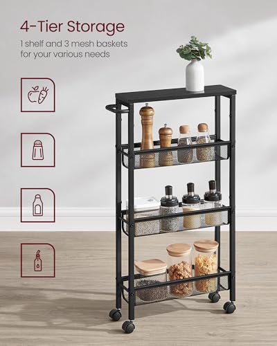 Slim Rolling Cart