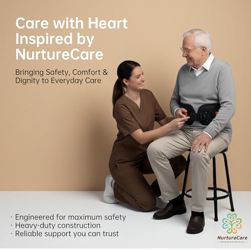 Gait Belt with Handles for Seniors