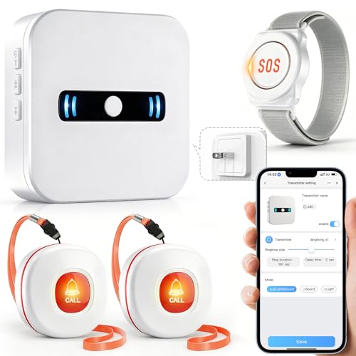 WiFi Caregiver Pager Alert Button