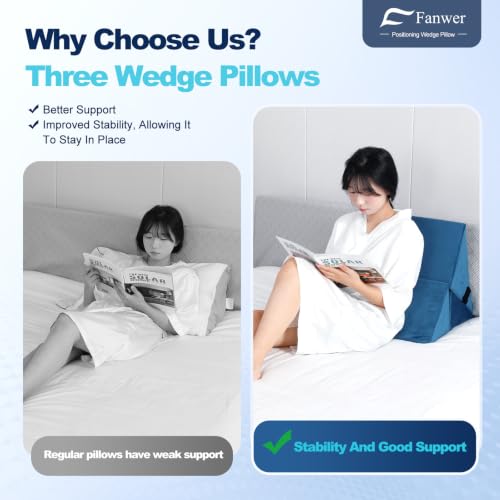 Positioning Wedge Pillow for Side Sleeping